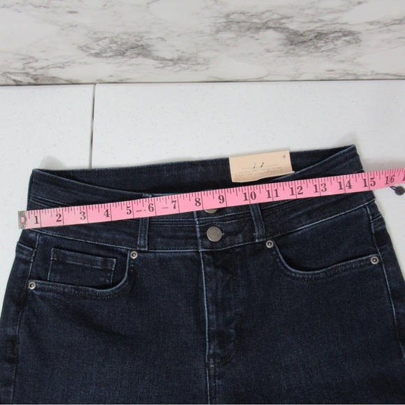 NYDJ High Rise Ava Daring Flare Denim Jeans Size 4 Paneled Waistband - Picture 11 of 17